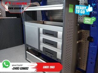 Ford Transit Custom Ford Transit Custom 2.0 TDCI 130 pk Aut. BPM VRIJ! Ready2Go! BOTT Inrichting L+R/ Riem V.V/ Omvormer/ Gev.Stoel/ Stoelverw./ Cruise/ PDC/ Trekhaak/ Airco - afbeelding nr 17