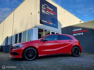 Mercedes-Benz A-Klasse Mercedes A-klasse 180 AMG/Cruise/Clima/Navi/Leder-Alcantara - afbeelding nr 3