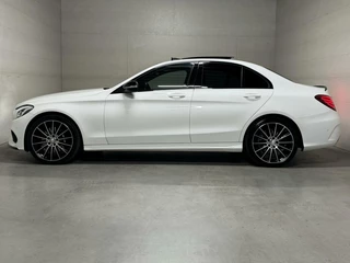 Mercedes-Benz C-Klasse Mercedes C-klasse 400 4MATIC V6 AMG Pano Burmester HUD Lucht - afbeelding nr 9