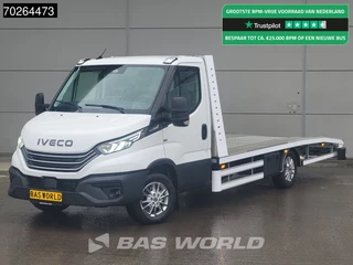 Iveco Daily 35S18 BPM VRIJ! 3.0L Automaat Autotransporter 2025model LED ACC Luchtvering Lier Zwaailamp Oprijwagen Cartransporter Airco Trekhaak