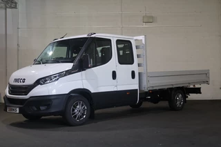 Iveco Daily 35S18 Hi-Matic Open Laadbak DC 3.5T Trekhaak (7 persoons)
