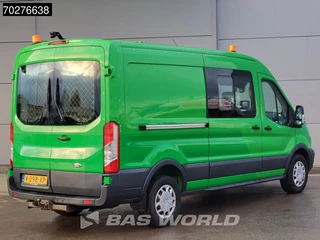 Ford Transit Ford Transit 130pk Dubbel Cabine L3H2 Trekhaak Navi Airco Cruise Camera Parkeersensoren Werkplaatsinrichting Euro6 DC Doka Mixto 7m3 Airco Dubbel cabine Trekhaak Cruise control - afbeelding nr 6
