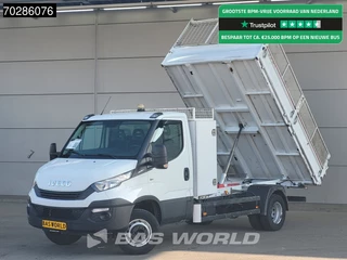 Iveco Daily Iveco Daily 72C18 3.0L Kipper Dubbellucht 3,5t Trekhaak Airco Cruise Euro6 Tipper Benne Kieper 3m3 Airco Trekhaak Cruise control - afbeelding nr 1