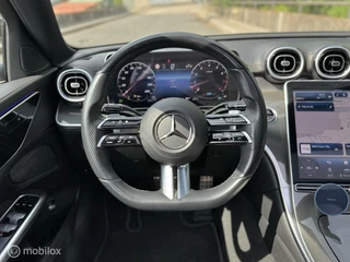 Mercedes-Benz C-Klasse Mercedes C-klasse C180 AMG Line | Pano | 19 inch | Leder - afbeelding nr 22