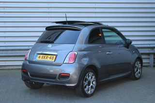 Fiat 500 Fiat 500 0.9 TwinAir 81pk Turbo 500S Panoramadak NL-Auto NAP Airco CPV El. Ramen 16
