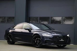 Audi A7 Sportback 55 TFSI quattro 341PK |S-LINE| AdaptivCruise Headup 360View Massage/Ventilatie Sportzetels Matrix Trekhaak Blindspot PrivacyGlass Spoiler 89000KM BJ2019
