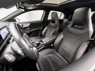 Mercedes-Benz A-Klasse 218Pk Automaat (SCHUIFDAK, APPLE CARPLAY, SFEERVERLICHTING, MEMORY SEATS, CAMERA, BURMESTER, LEDER/ALCANTARA, ADAPTIVE CRUISE, GETINT GLAS, NIEUWSTAT) - afbeelding nr 15