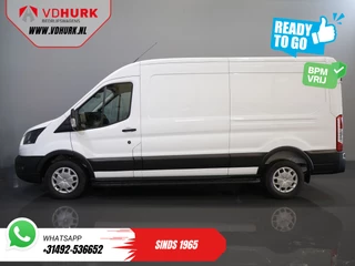 Ford Transit Ford Transit 350 2.0 TDCI 130 pk Aut. L3H2 Trend BPM VRIJ/ Carplay/ Camera/ Cruise/ PDC V+A/ DAB/ Airco - afbeelding nr 9