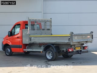Mercedes-Benz Sprinter Mercedes Sprinter 514 CDI Kipper met Kist Dubbellucht 3,5t Trekhaak Airco Cruise Euro6 Tipper Benne Kieper 2m3 Airco Trekhaak Cruise control - afbeelding nr 5
