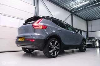 Volvo XC40 Volvo XC40 Recharge P8 AWD R-Design | 360 cam | Panorama | Leder alcantara | DAB | LED | Stoel en stuurwiel verwarming | Adaptive | NL auto | Thunder grey | - afbeelding nr 11