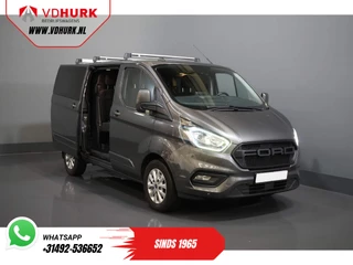 Ford Transit Custom Ford Transit Custom 2.0 TDCI 130 pk Aut. DC Dubbel Cabine Limited 2x Schuifdeur/ CarPlay/ Stoelverw./ Cruise/ LMV/ Navi/ Cruise/ PDC - afbeelding nr 8