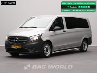 Mercedes-Benz Vito 116 Automaat Personenvervoer 9-Persoons L3H1 Trekhaak Navi Airco Cruise Camera Parkeersensoren v+a Euro6 TV Taxi Passenger Transport L3 Euro6 Airco Trekhaak Cruise control