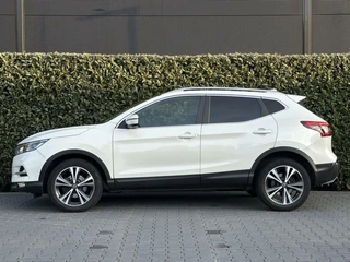 Nissan QASHQAI Nissan Qashqai 1.2 N-CONNECTA, NIEUW MODEL PANO, LEDER, 360 CAMERA, LANE ASSIST, DODEHOEK, CRUISE, NAVI, DAB+, ECC-AIRCO, LED, PDC, LICHTMETAAL 18