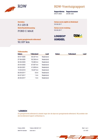 Ford C-MAX Ford C-Max 1.0 Titanium|125Pk|Trekhaak|Navi|Boekjes - afbeelding nr 13