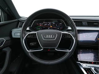 Audi e-tron Audi e-tron 50 Quattro S-Line Launch-Edition-Black 71 kWh (INCL-BTW) *PANO | LEATHER-MICROFIBRE | DIGI-COCKPIT | FULL-LED | MEMORY-PACK | ADAPTIVE-CRUISE | HEATED-SPORTSEATS | NAVI-FULLMAP | KEYLESS | SHIFT-PADDLES | 20