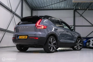 Volvo XC40 Volvo XC40 Recharge P8 AWD R-Design | 360 cam | Panorama | Leder alcantara | DAB | LED | Stoel en stuurwiel verwarming | Adaptive | NL auto | Thunder grey | - afbeelding nr 3