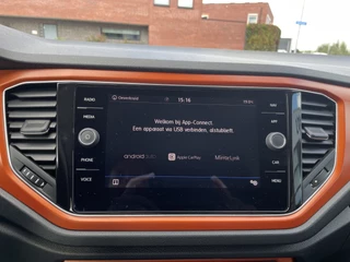 Volkswagen T-Roc Navigatie Camera Virtual Cockpit Clima ACC Extra Getint Glas 17 Inch velgen Mirror LInk Carplay Android Auto DAB 1e Eigenaar NL Auto - afbeelding nr 15