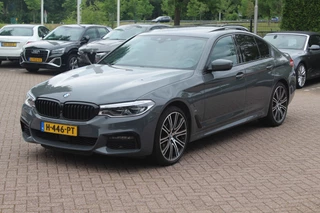 BMW 5 Serie BMW 5 Serie 530e iPerformance High Executive / Schuifdak / 360Camera / Head-up / 20'' / Volleder / Harman Kardon / Keyless / Navigatie / Stoelventilatie / Stuurverwarming / Dodehoek / ACC - afbeelding nr 6