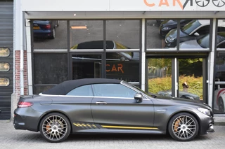 Mercedes-Benz C-Klasse Mercedes-Benz C-klasse Cabrio AMG 63 S Final Edition Virtual Keramische HUD Lane Burmester - afbeelding nr 8