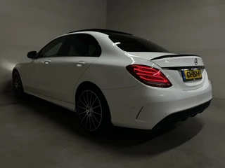 Mercedes-Benz C-Klasse Mercedes C-klasse 400 4MATIC V6 AMG Pano Burmester HUD Lucht - afbeelding nr 14