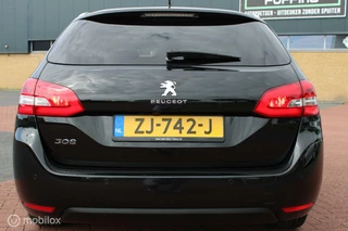 Peugeot 308 Peugeot 308 SW 1.2 PureTech Blue Lease Premium 130 PK, Pano, Stoel verwarming, Pdc voor/achter + camera, Leder, App connect, Cruise, Donkerglas, Massage stoelen. - afbeelding nr 7