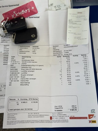 Volkswagen Golf Volkswagen Golf Variant 1.4 Automaat Cruise Navi DB riem VV Camera Stoel vw Volle historie Nieuwe APK - afbeelding nr 44