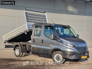 Iveco Daily Iveco Daily 35C21 3 zijdige Kipper Dubbel Cabine 210PK 3.0L Dubbellucht Airco Cruise LED Camera Tipper Benne Kieper 2m3 Airco - afbeelding nr 2