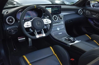Mercedes-Benz C-Klasse Mercedes-Benz C-klasse Cabrio AMG 63 S Final Edition Virtual Keramische HUD Lane Burmester - afbeelding nr 11