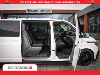 Volkswagen Transporter Volkswagen Transporter 2.0 TDI DC L2H1 30 Bulli 6 Persoons | Zeer Dik | In Zeer Goede Conditie | Comfortabele Dubbele Cabine met 6 Zitplaatsen | Body Kit | 20 Inch Brede Zwarte Wielen | Full Led | Camera | 2X Schuif Deuren | - afbeelding nr 23