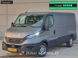 Iveco Daily 35S21 BPM VRIJ! 3.0L Automaat 210PK Laag Dak L2H1 2025-Model 3,5t Trekhaak LED Navi ACC Camera Parkeersensoren Euro6 L2 8m3 Airco