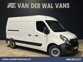 Opel Movano 2.3 Turbo 150pk L2H2 Euro6 Airco | Leder | 2500kg Trekhaak | Navigatie | Camera
