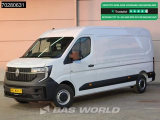 Renault Master Renault Master 130PK 2025 Model! L3H2 Camera Carplay LED Airco Cruise Parkeersensoren L3 12m3 Airco Cruise control - afbeelding nr 1