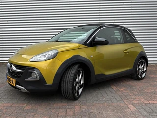 Opel ADAM 1.0 Turbo Rocks Cabrio Cruise Led Navi Pdc Leer 16 Eerste Eigenaar Perfecte Staat