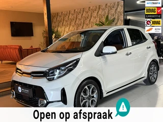 Kia Picanto 1.2 GT-Line|Automaat|Crème kleur|StoelVW|StuurVW|Keyless|CarPlay|LED|Rijklaar