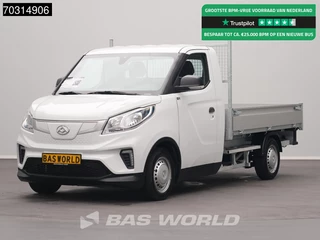 Maxus eDeliver3 Open Laadbak 50 Kwh 327km WLTP Stad 100% Elektrisch Airco Cruise Camera Pritsche Pickup Open Box Cruise control