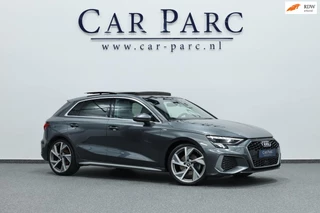 Audi A3 Sportback 35 TFSI S edition S-LINE/LED/VIRTUAL/PANO/HALF LEDER+S.VERWARMING/LMV/CAM/LINE/ACC/ECC/12 MDN GARANTIE!