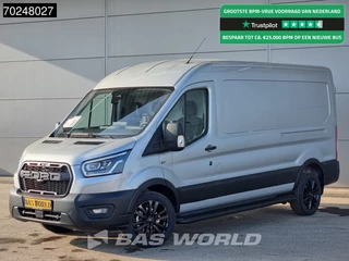 Ford Transit Ford Transit 165pk Automaat Limited Black Edition L3H2 Nwe model! CarPlay Xenon Camera 11m3 Airco Cruise control - afbeelding nr 1
