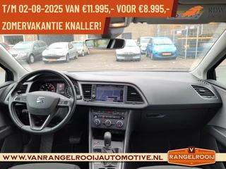 SEAT Leon Seat Leon ST 1.0 EcoTSI Style DSG, trekhaak, navi, carplay, dab, pdc, 16
