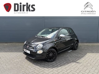 Fiat 500 0.9 TwinAir Turbo Black Edition (Navigatie - Apple Carplay - Airco - 15" Black incl 4S - DAB)