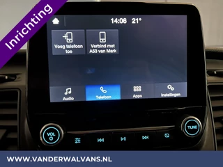 Ford Transit Custom Apple Carplay, Cruisecontrol, Verwarmde voorruit, Stoelverwarming, Parkeersensoren, Bijrijdersbank - afbeelding nr 21