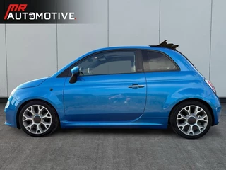 Fiat 500 Fiat 500 S Cabriolet - Sportuitvoering, Leer, Laser Blu, Facelift - afbeelding nr 3