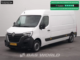Renault Master 135PK L3H2 LED Airco Cruise Parkeersensoren v+a Euro6 L3 Airco Cruise control
