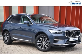Volvo XC60 T6 Recharge AWD Ultimate Bright | Long Range | Stoelverwarmig | Trekhaak | 360° Camera | Leder | Pilot Assist | Keyless