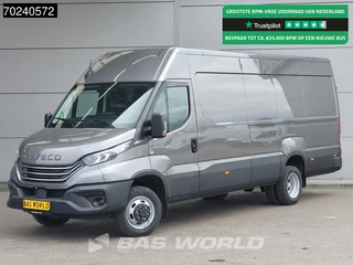 Iveco Daily 35C18 BPM VRIJ! 3.0L Automaat L3H2 180PK Dubbellucht 3,5t Trekgewicht ACC Navi Camera Parkeersensoren 16m3 Euro6 L4H2 16m3 Airco