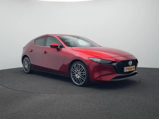 Mazda 3 Mazda 3 2.0 e-SkyActiv-X Luxury automaat i-Activesense pakket met Sunroof en rood leer pakket : dealer onderhouden en 24 maanden verlengde garantie - afbeelding nr 7