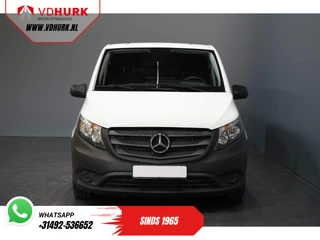 Mercedes-Benz Vito Mercedes-Benz Vito 114 CDI Aut. 9G L3 XL RWD BPM VRIJ! Cruise/ PDC/ Airco/ Sidebars - afbeelding nr 7