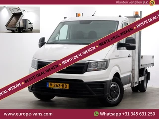 MAN TGE 5.180 2.0 177pk E6 L2H1 Kipper Dubbel Lucht Trekhaak 3500kg 06-2018