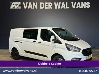 Ford Transit Custom 2.0 TDCI 130pk L2H1 Dubbele Cabine Euro6 Airco | 6-Zits | Camera | Navigatie | LED | Apple Carplay
