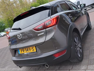Mazda CX-3 2.0 SkyActiv-G 120pk SkyLease GT | Origineel NL | Navi | Clima | Cruise | Half-Leder | Head-Up | Keyless Entry | Pdc+Camera | Led Koplampen | Dodehoek+Rijstrooksensor | Trekhaak | 18''lm - afbeelding nr 46