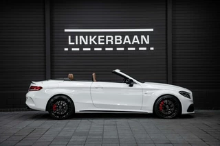 Mercedes-Benz C-Klasse Mercedes C-klasse Cabrio AMG 63 S Edition 1 | Burmester | Performance | Surround View | Designo | 20 inch | - afbeelding nr 12